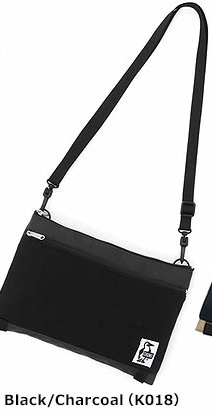 Chums - 男裝或女裝 Two Necked Shoulder Sweat Nylon 斜挎袋 CH60-3610