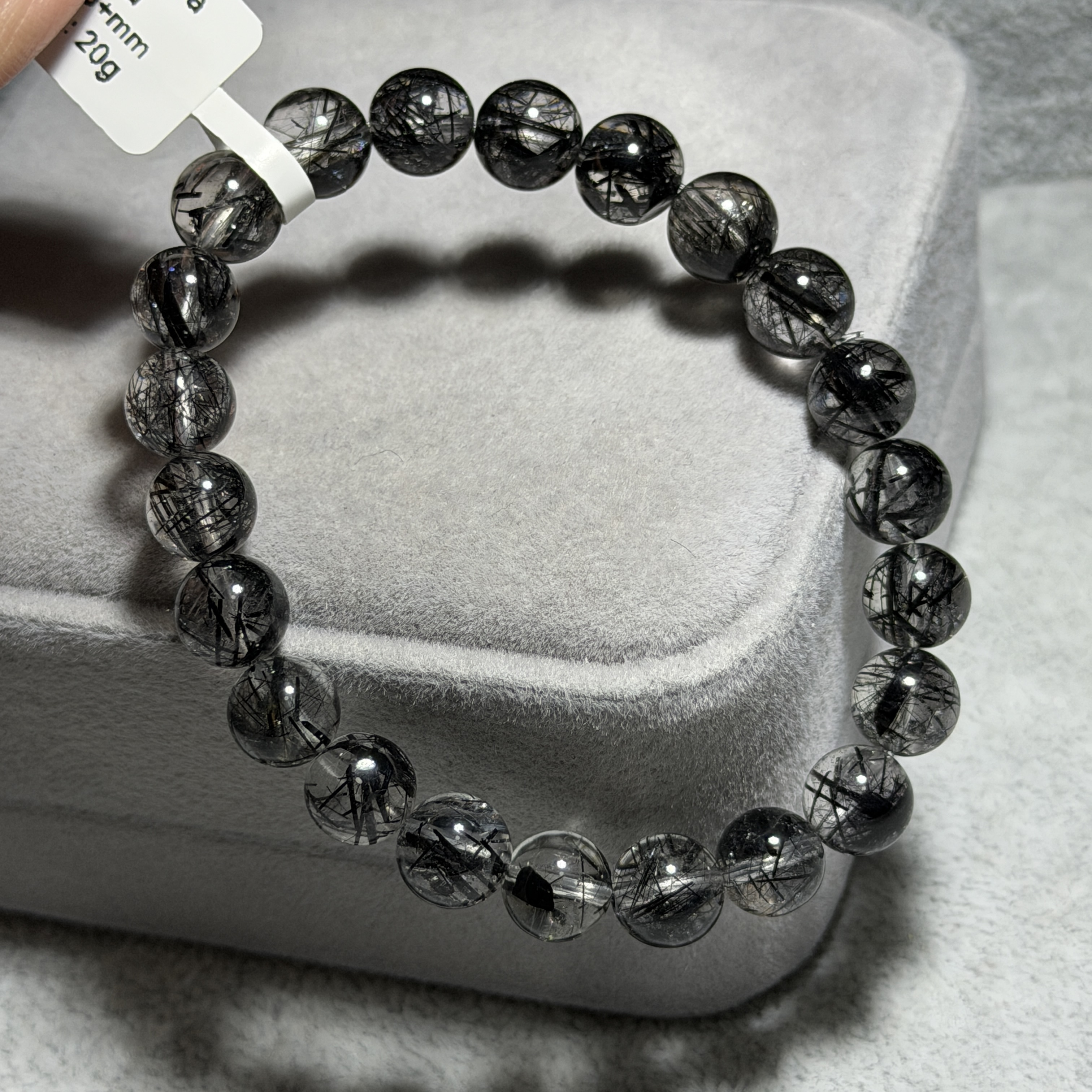 黑髮晶 8.5+mm BQ1694