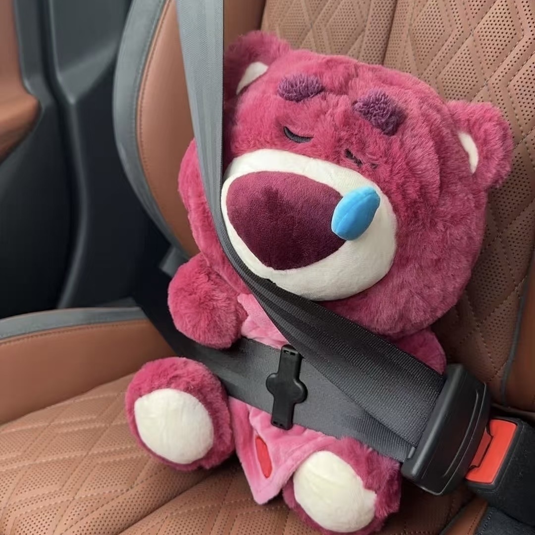 （預購）迪士尼正版授權✨baby甜睡坐姿草莓熊玩偶🍓