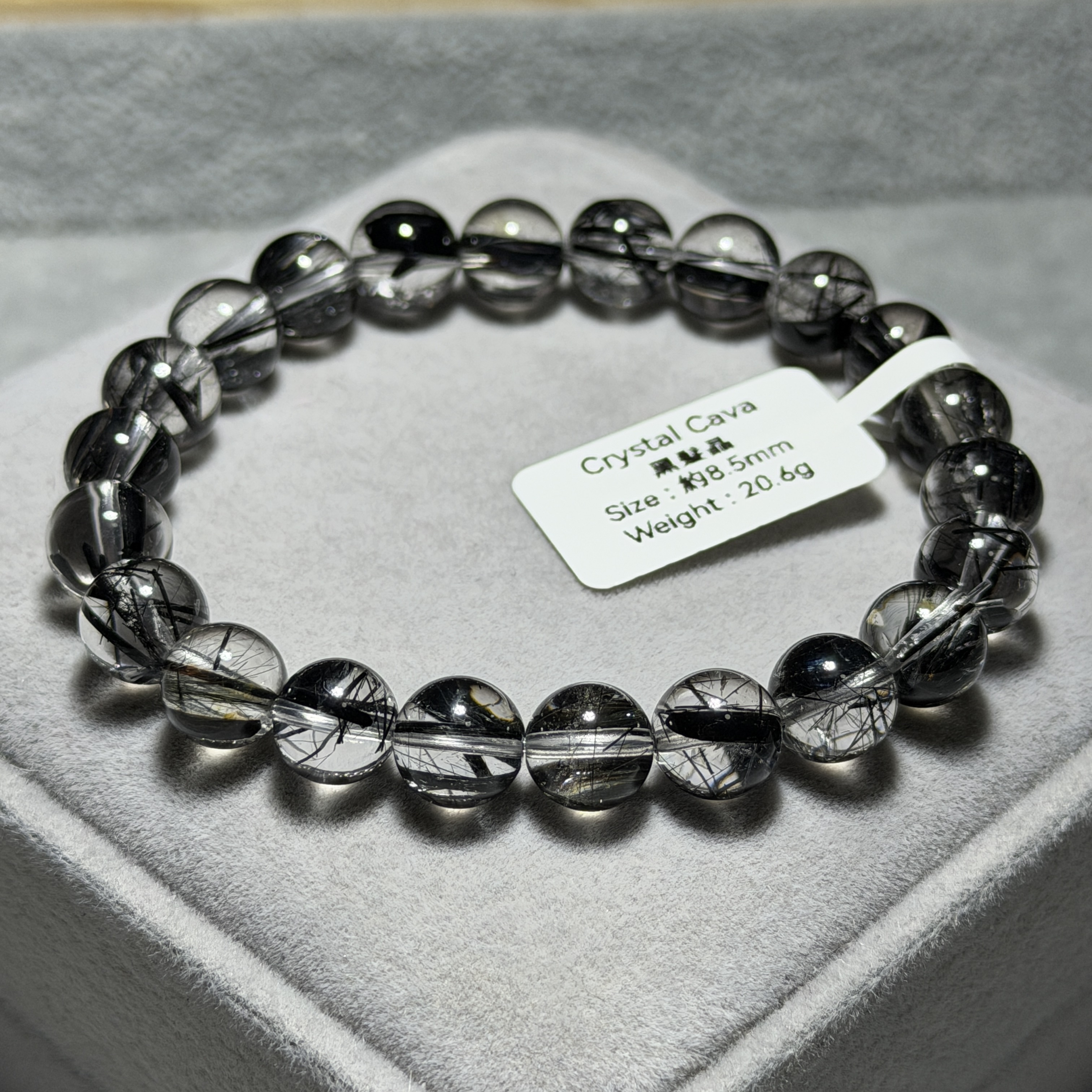 黑髮晶 約8.5mm BQ1698