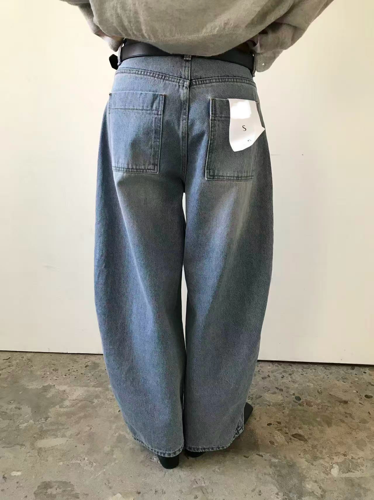 A09-彎刀牛仔褲(淺藍/深藍)