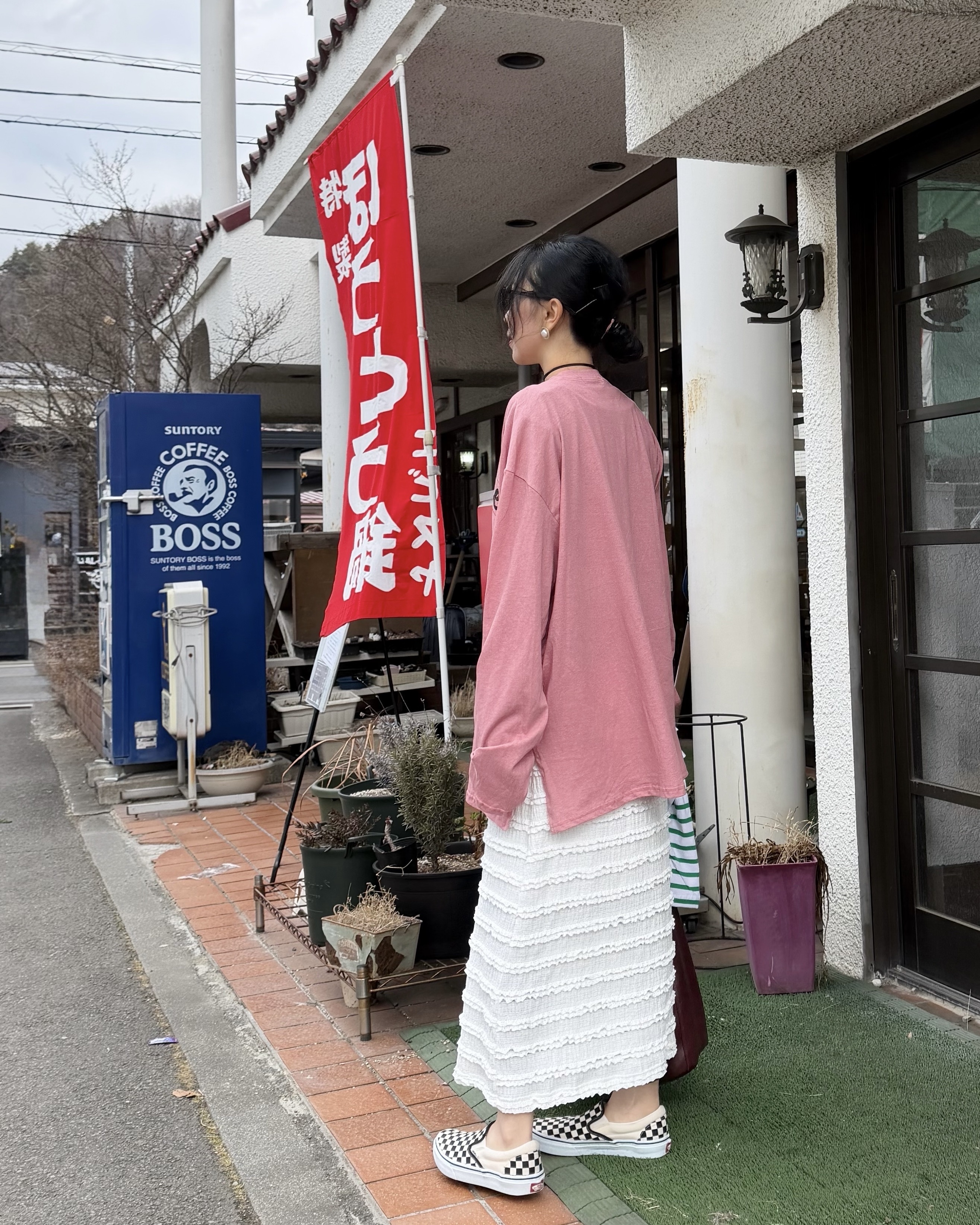 2月新品♥薄cotton英文logo長Tee