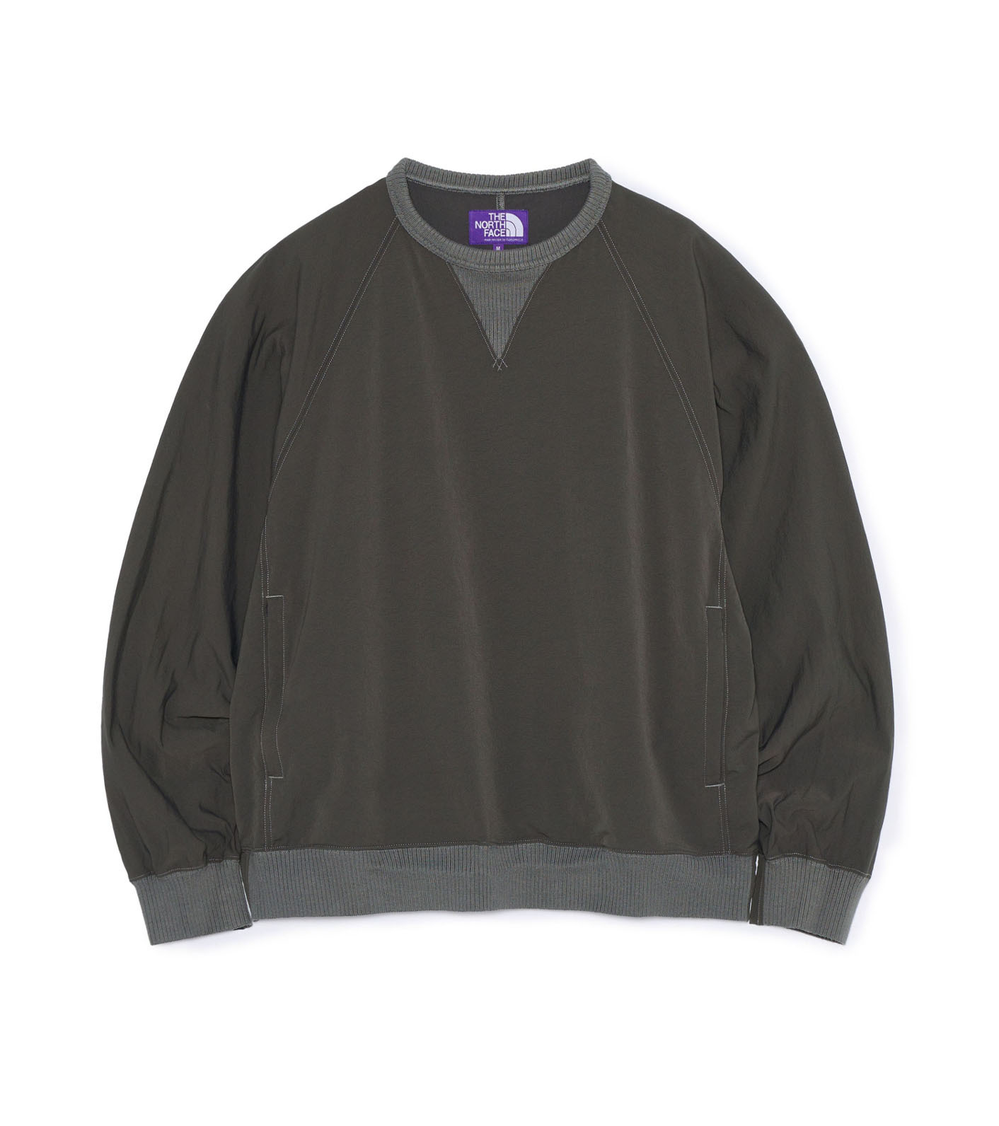 『代購商品』2026SS THE NORTH FACE Purple Label 紫標 Garment Dyed ALPHADRY Field Crewneck Jumper 大學T N26SA103
