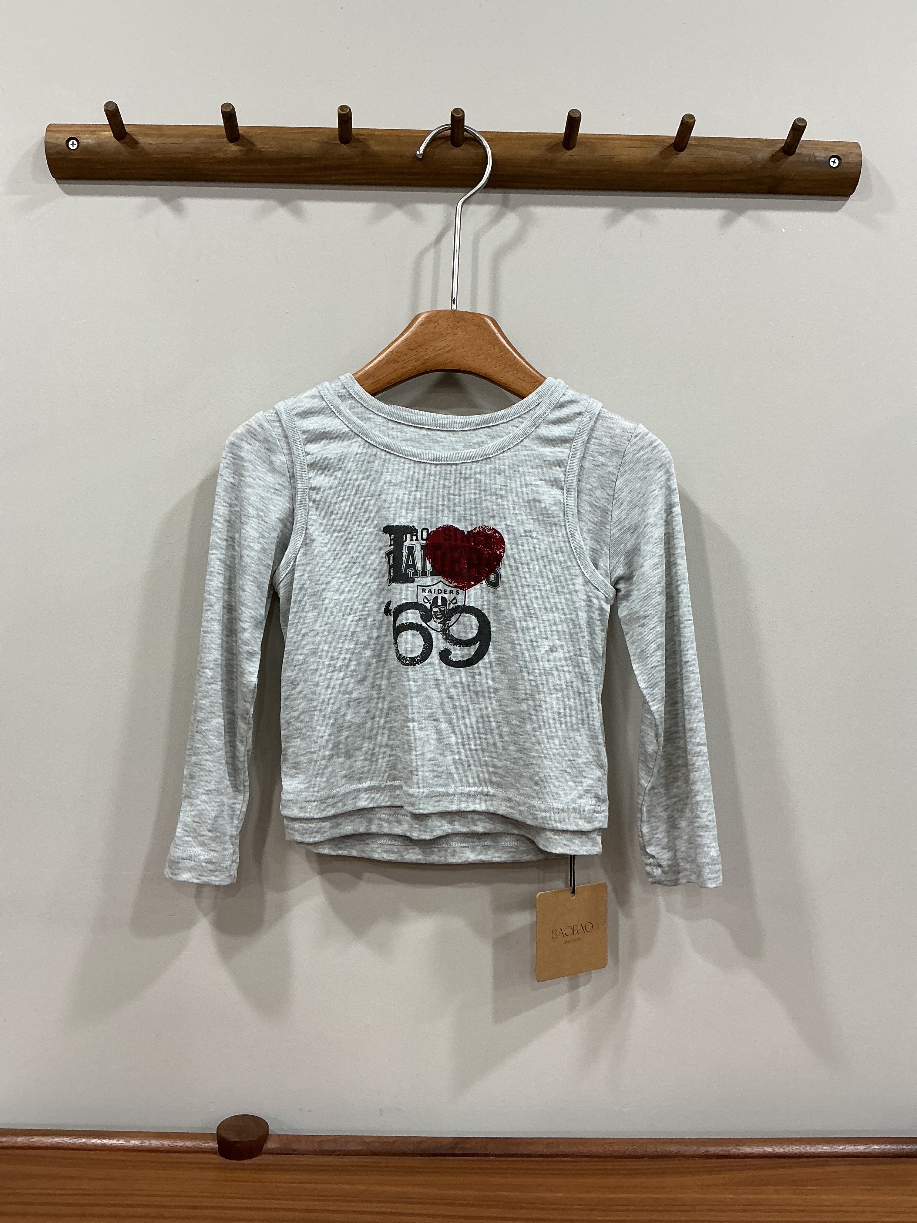 A04337美式兩件式上衣