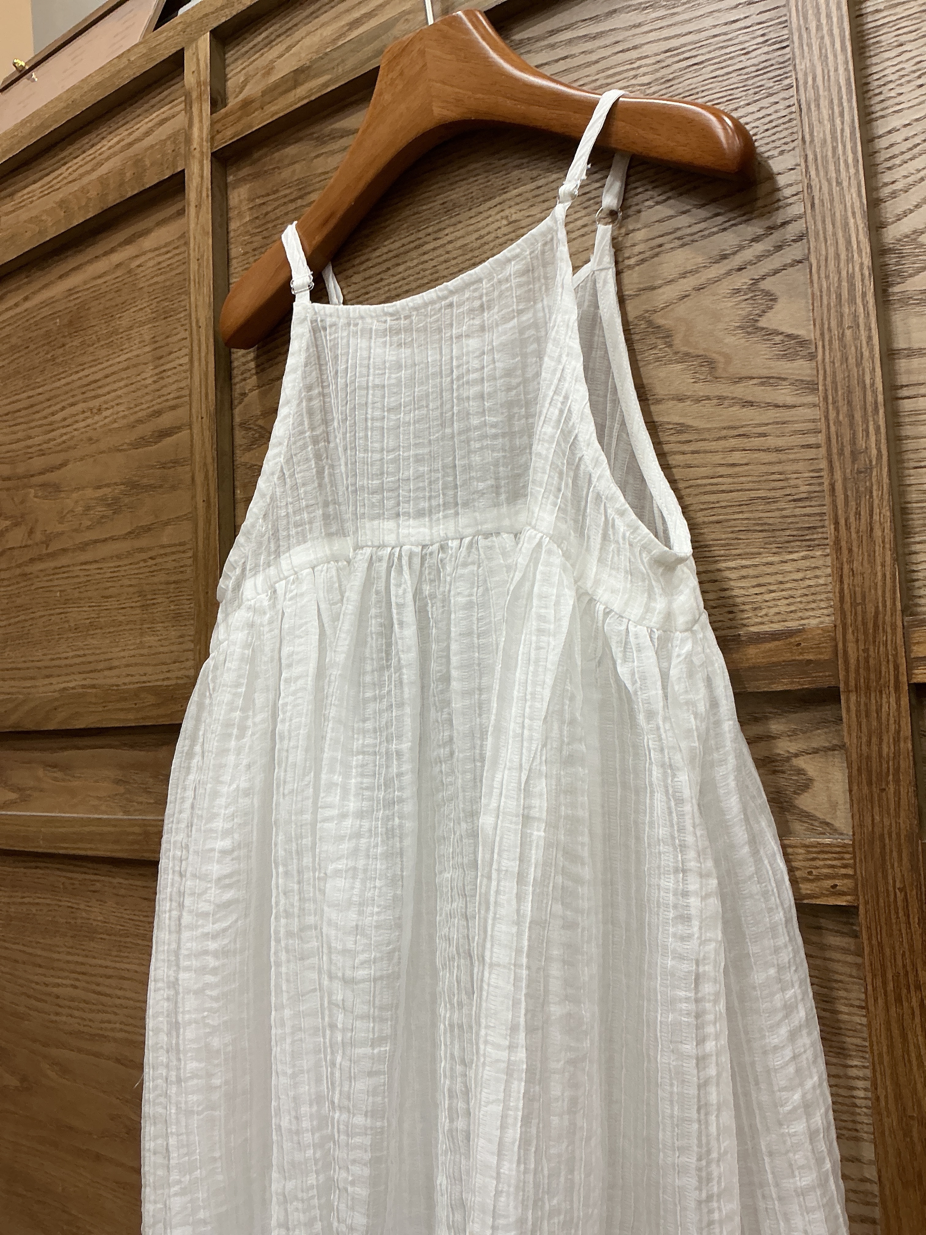 A04316雪紡吊帶裙