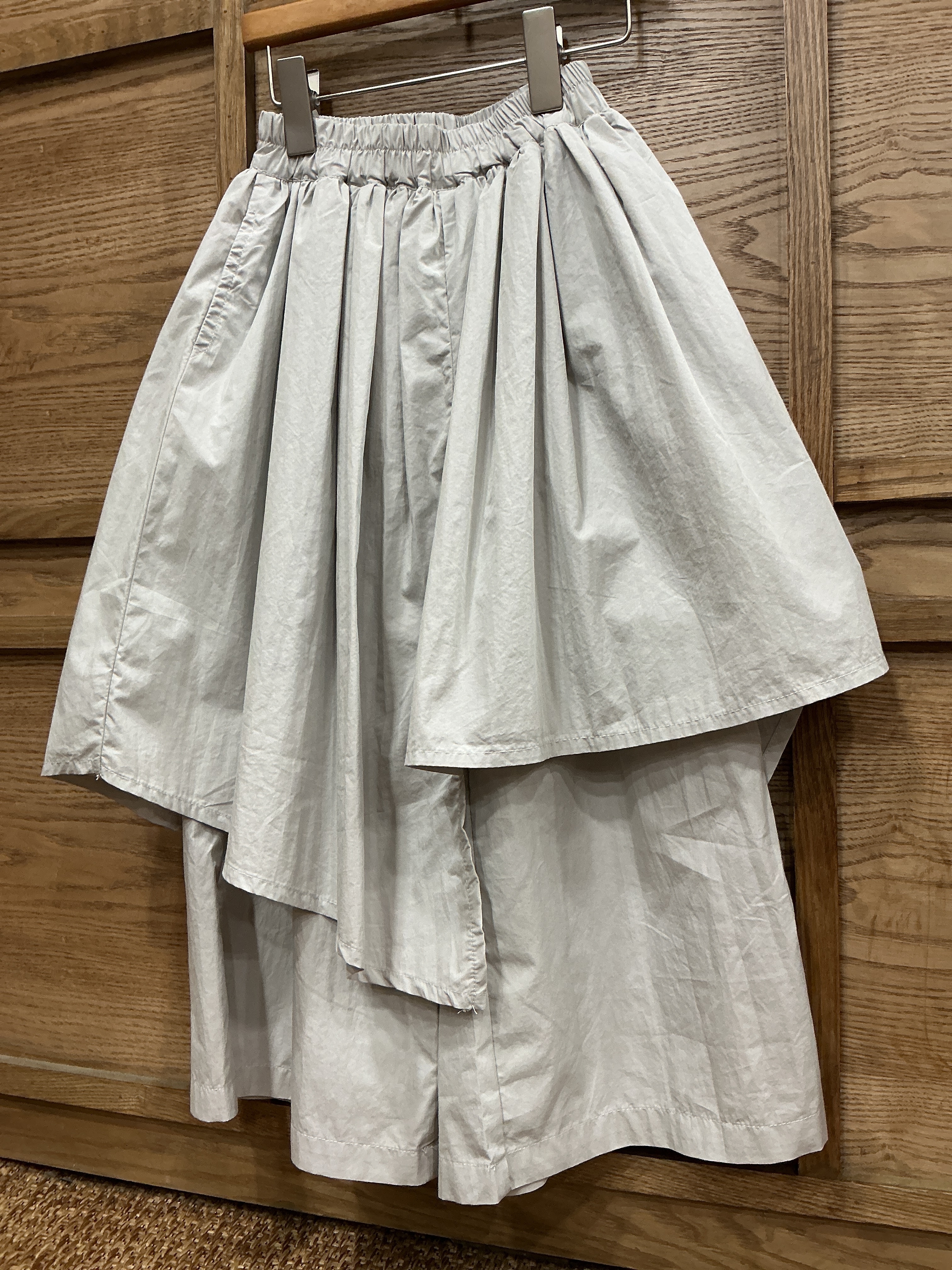 A04328設計款假兩件褲裙