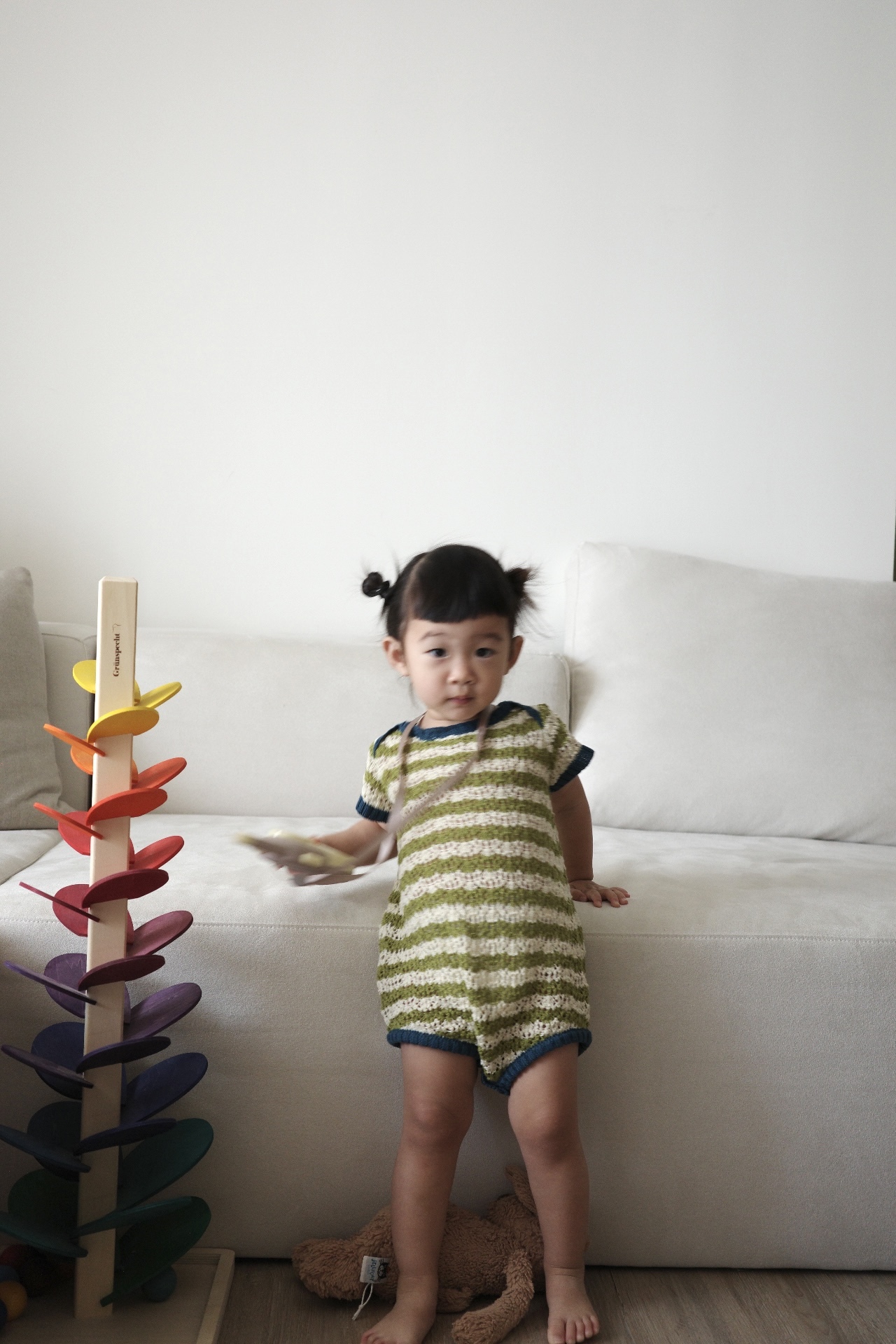 (現貨) 𝙤𝙥𝙚𝙣𝙬𝙤𝙧𝙠 𝙗𝙤𝙧𝙙𝙚𝙧 𝙠𝙣𝙞𝙩 𝙧𝙤𝙢𝙥𝙚𝙧𝙨 / 包屁衣