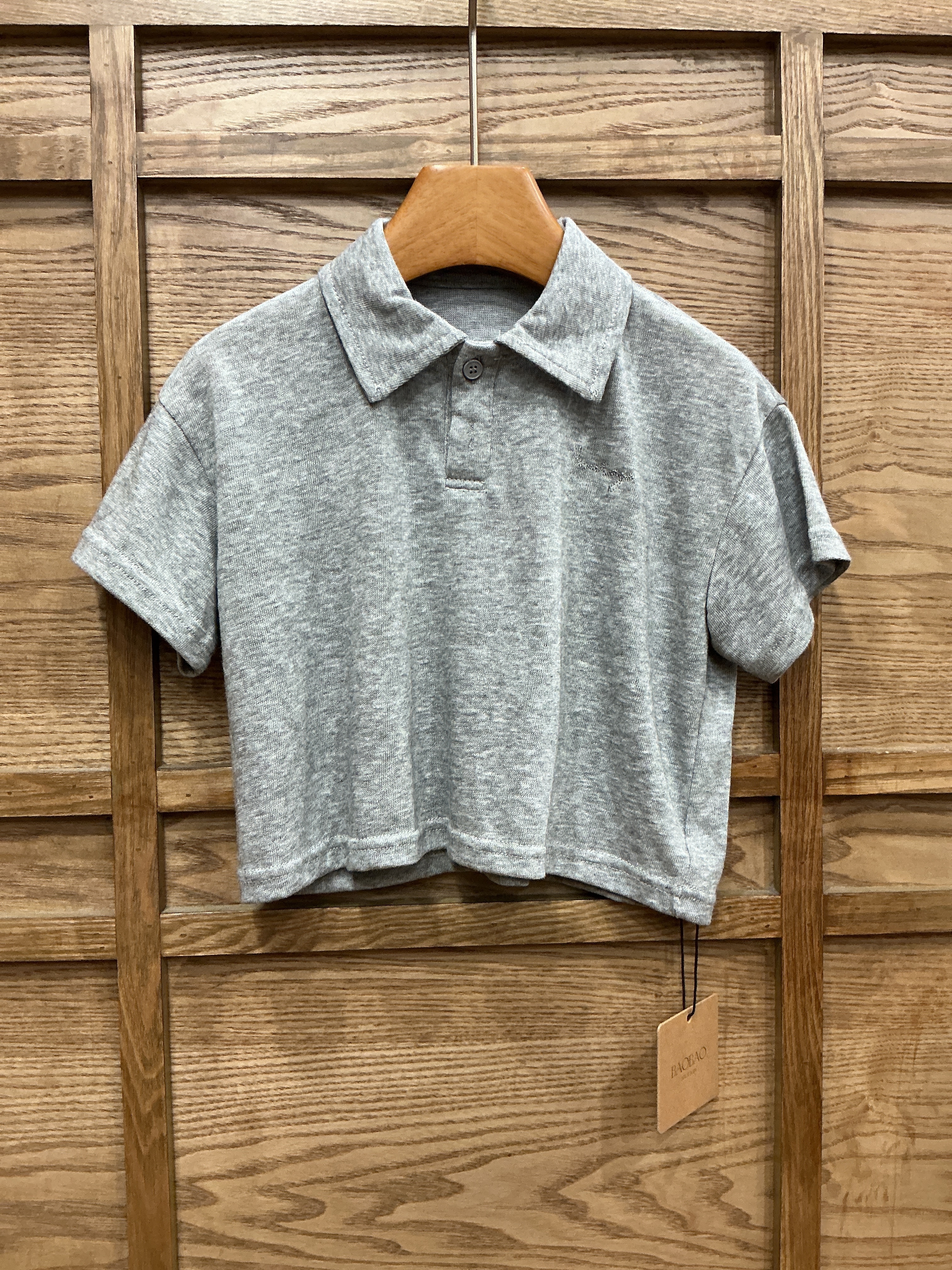 A04327超柔軟小繡字polo衫