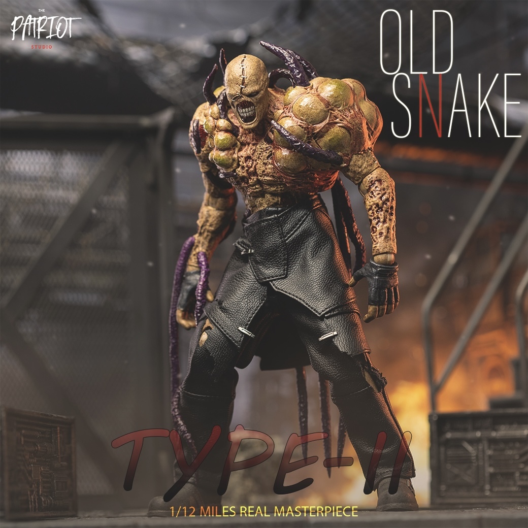 (預訂) Patriot Studio 1/12 Old snake Type II figure