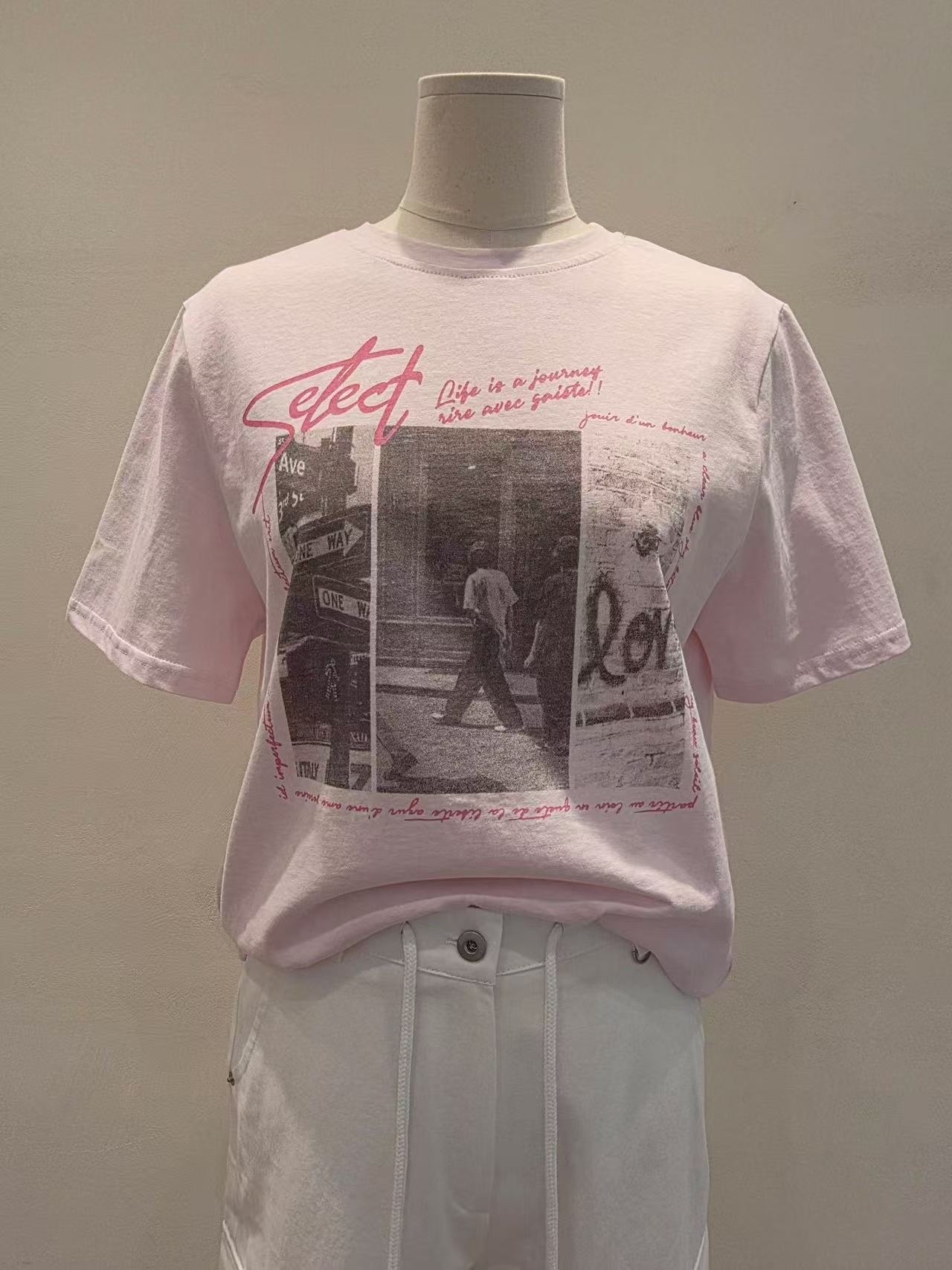 422 正韓街景氛圍棉T