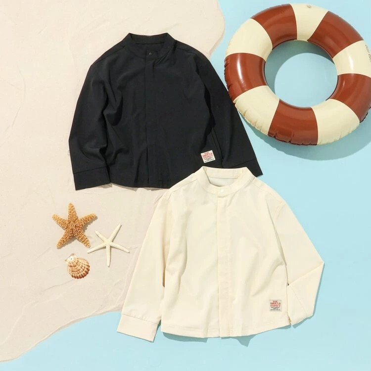 日本 90-140 襯衫式防曬泳衣 外套