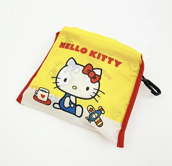 JP Hello Kitty 經典款黃色環保袋 3933