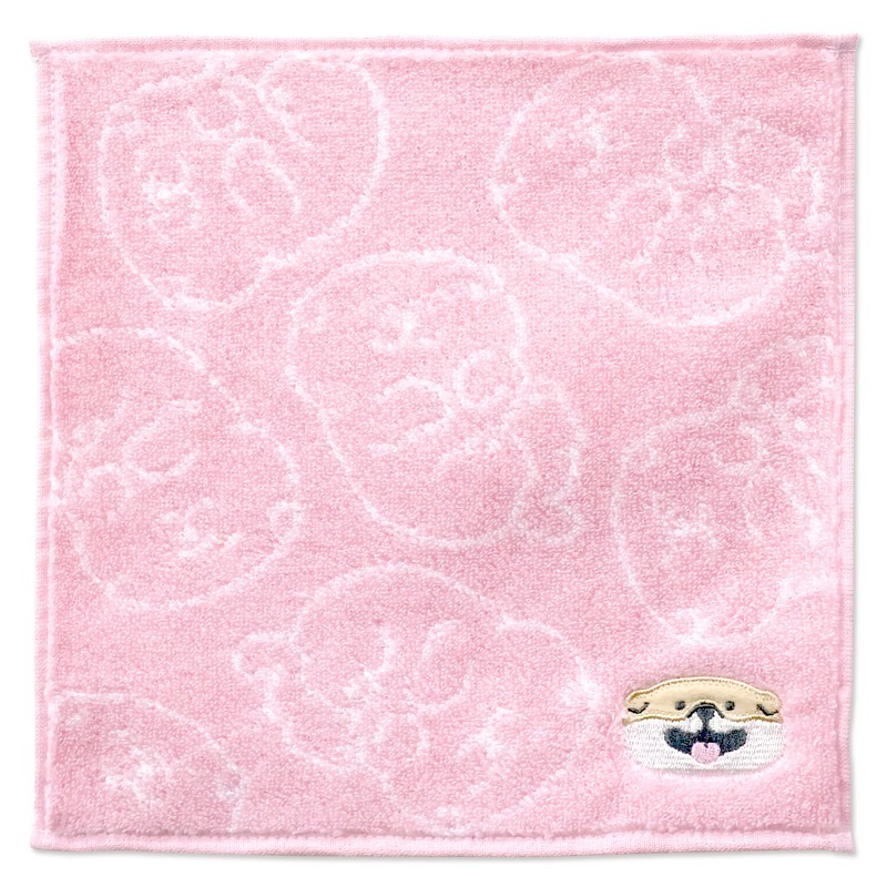 柴犬 刺繡 純棉手帕｜日本MIND WAVE