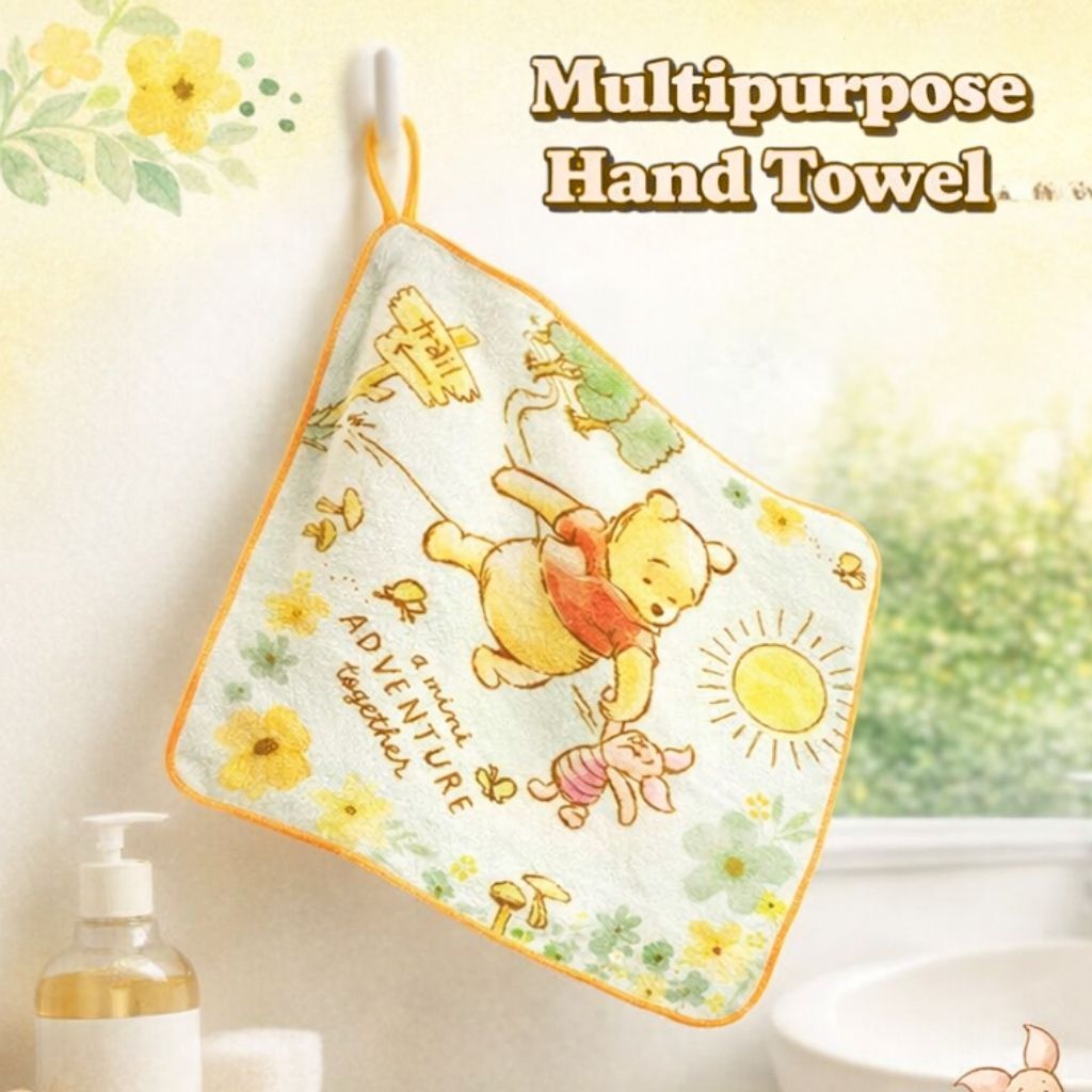 迪士尼小熊維尼- 兒童多用途抹手巾 毛巾