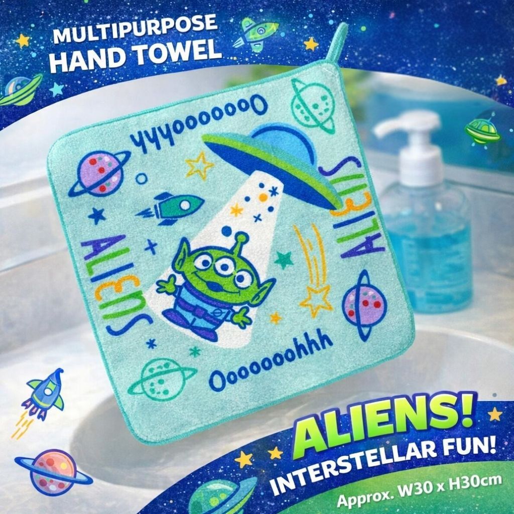 迪士尼反斗奇兵 | 兒童多用途抹手巾 毛巾 |三眼仔