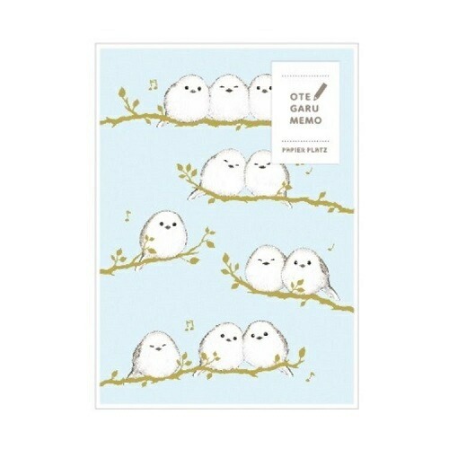 長尾山雀 50枚 便條本 ｜日本 PAPIER PLATZ