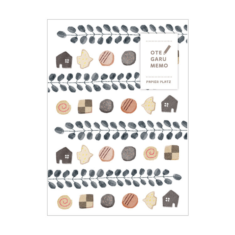 Nakanoemi 日常 50枚 便條本 ｜日本 PAPIER PLATZ
