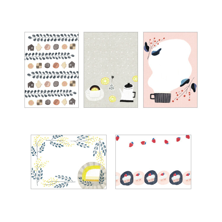 Nakanoemi 日常 50枚 便條本 ｜日本 PAPIER PLATZ