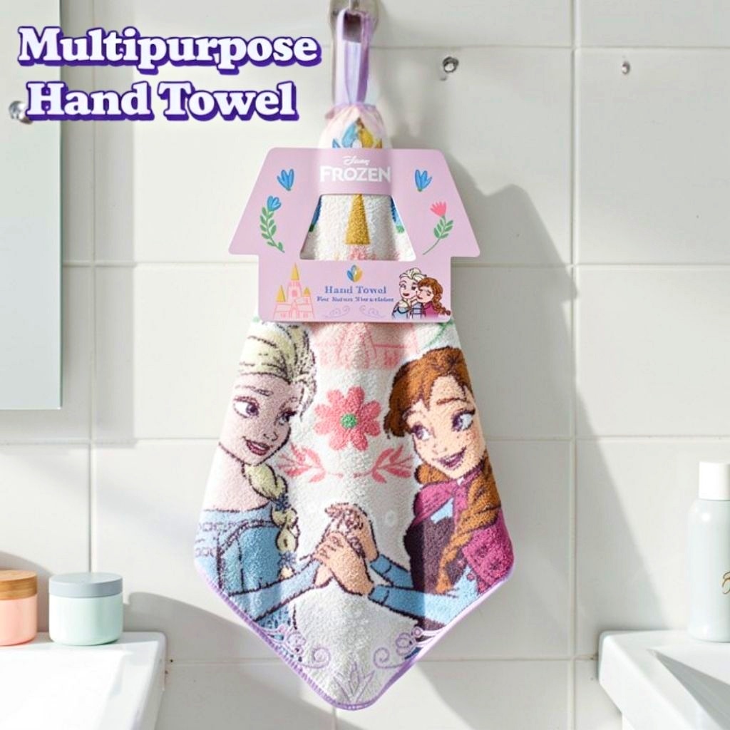 迪士尼 魔雪奇緣- 兒童多用途抹手巾 毛巾