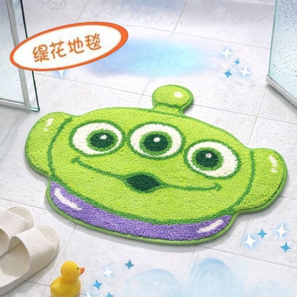 迪士尼反斗奇兵 | 浴室地毯 | 緹花地墊 | 三眼仔