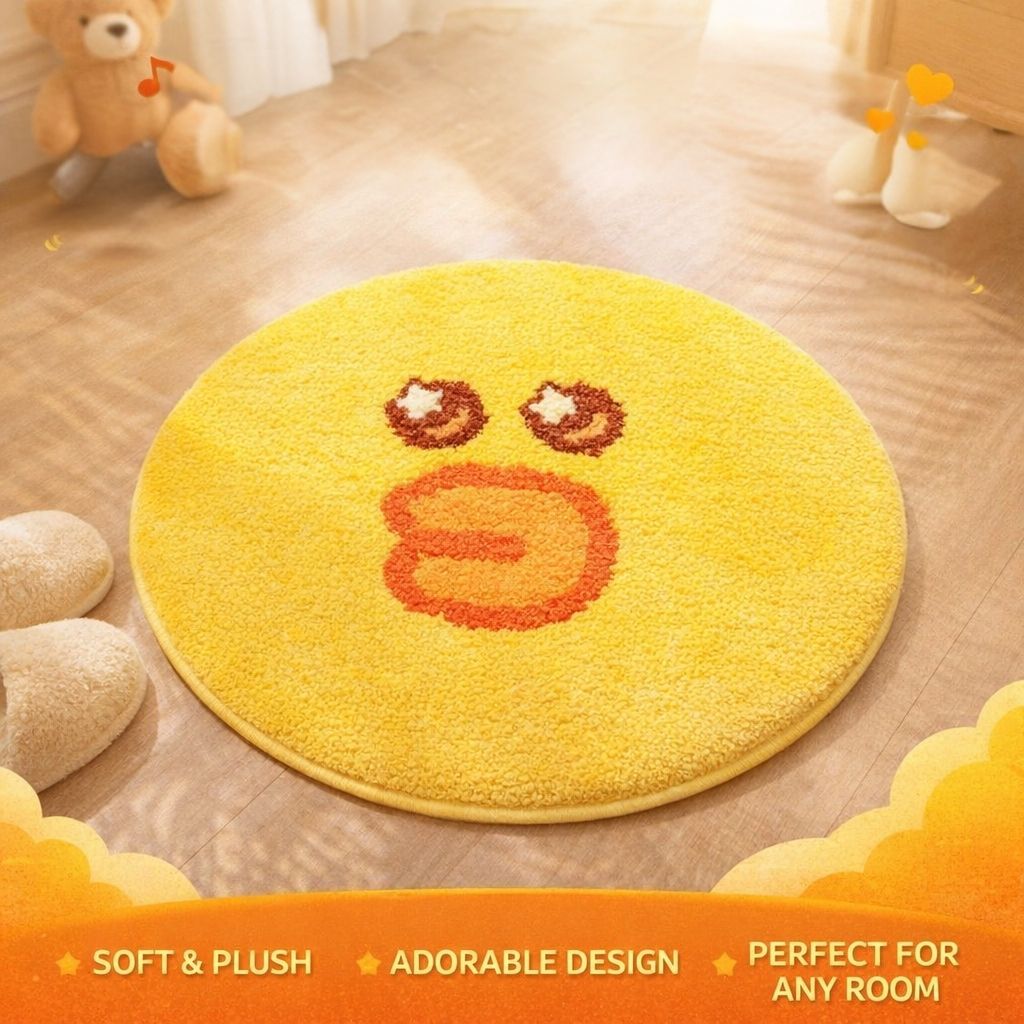 LINE FRIENDS | 浴室地毯 | 緹花地墊