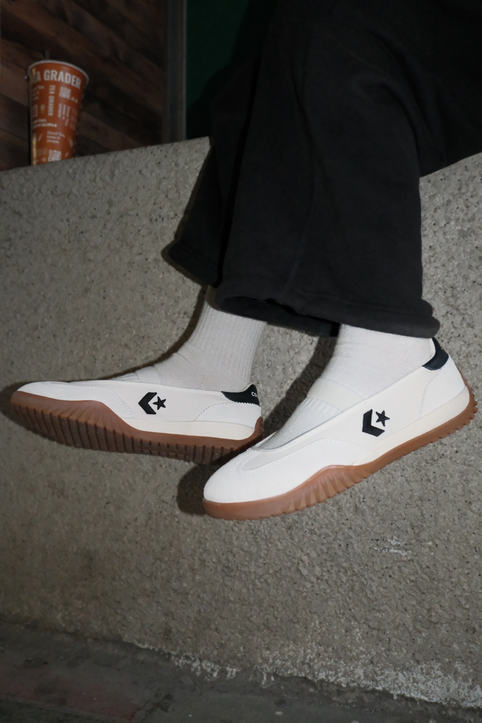 Converse Run Star Trainer Ballet 女鞋 黑色 麂皮 芭蕾舞鞋 休閒鞋 黑 A16251C / 白 A16250C