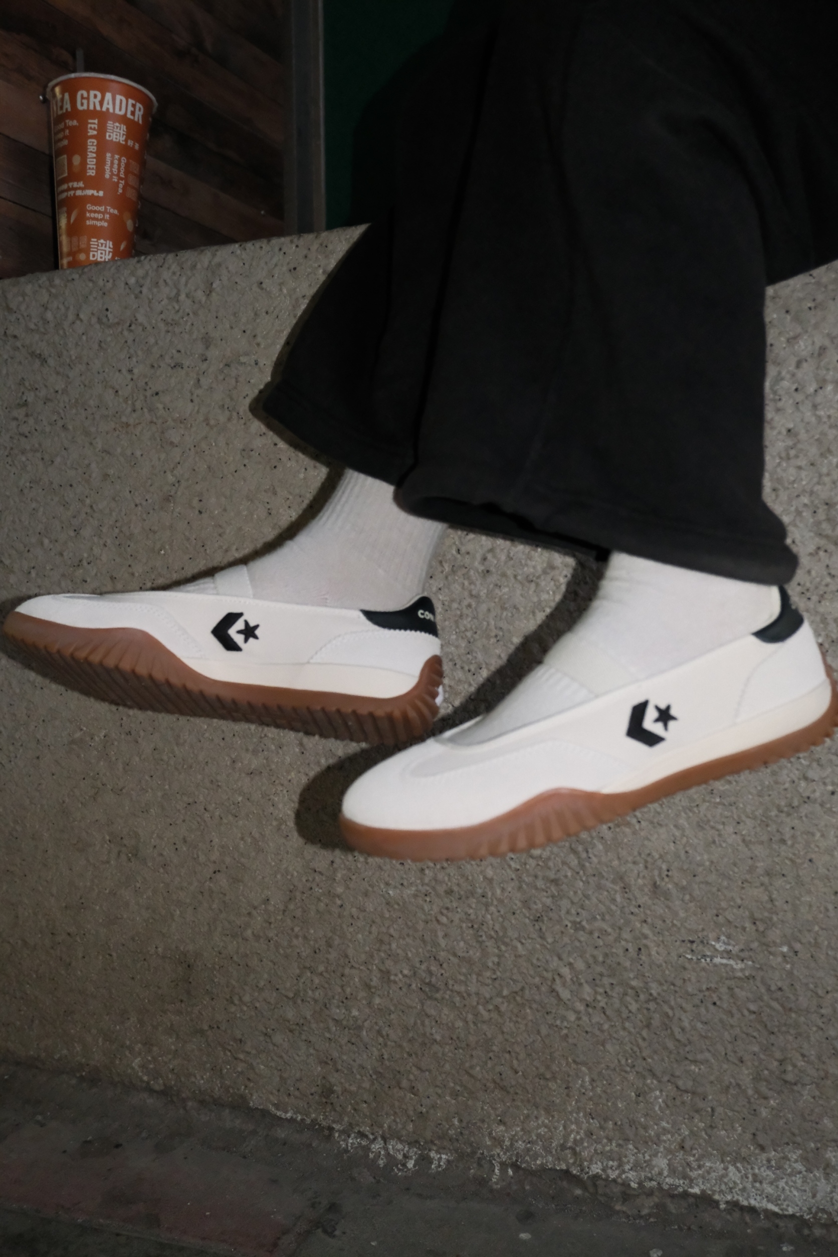 Converse Run Star Trainer Ballet 女鞋 黑色 麂皮 芭蕾舞鞋 休閒鞋 黑 A16251C / 白 A16250C