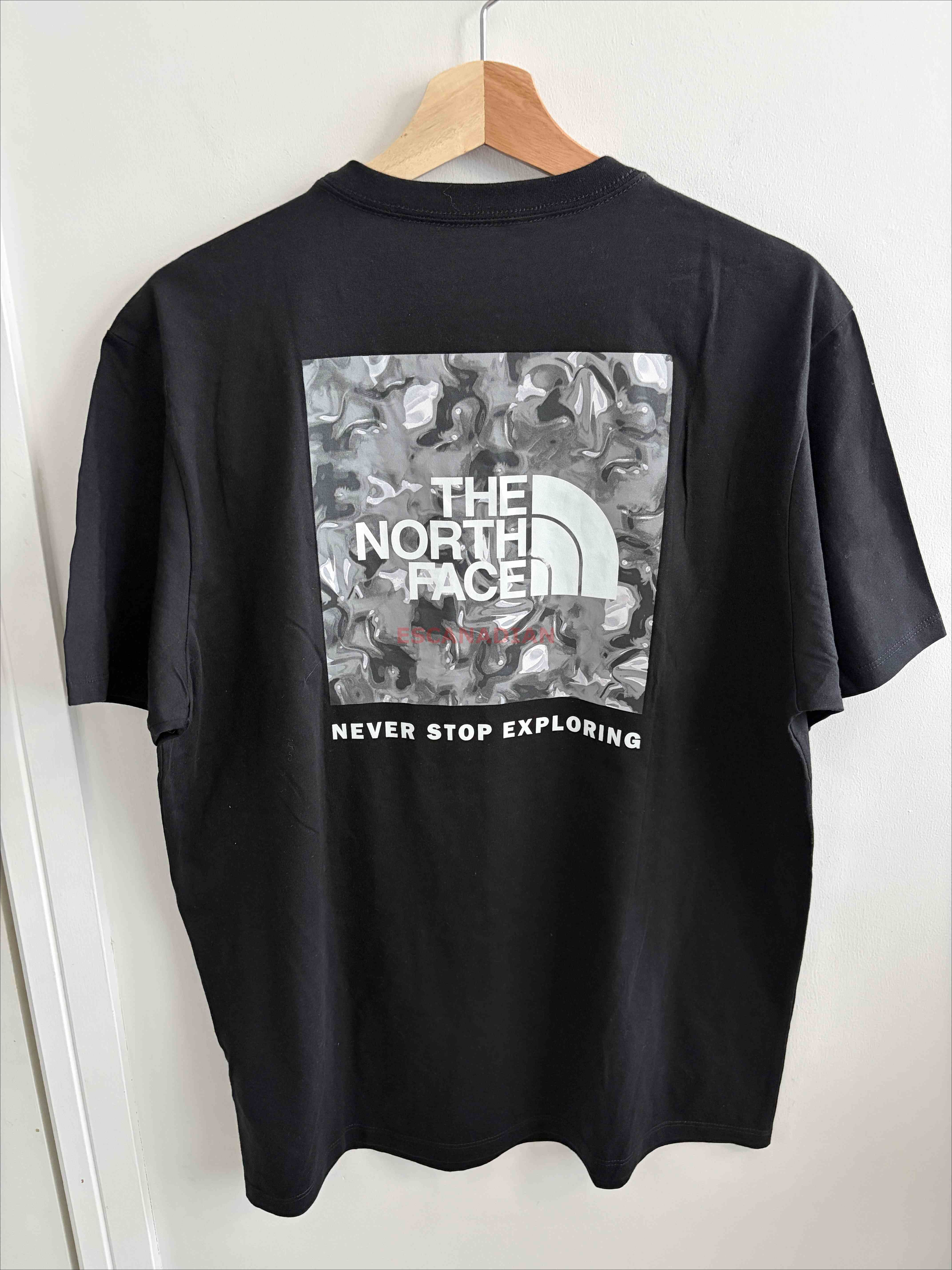 THE NORTH FACE 男大人 造型BOX 正反圖案 短TEE