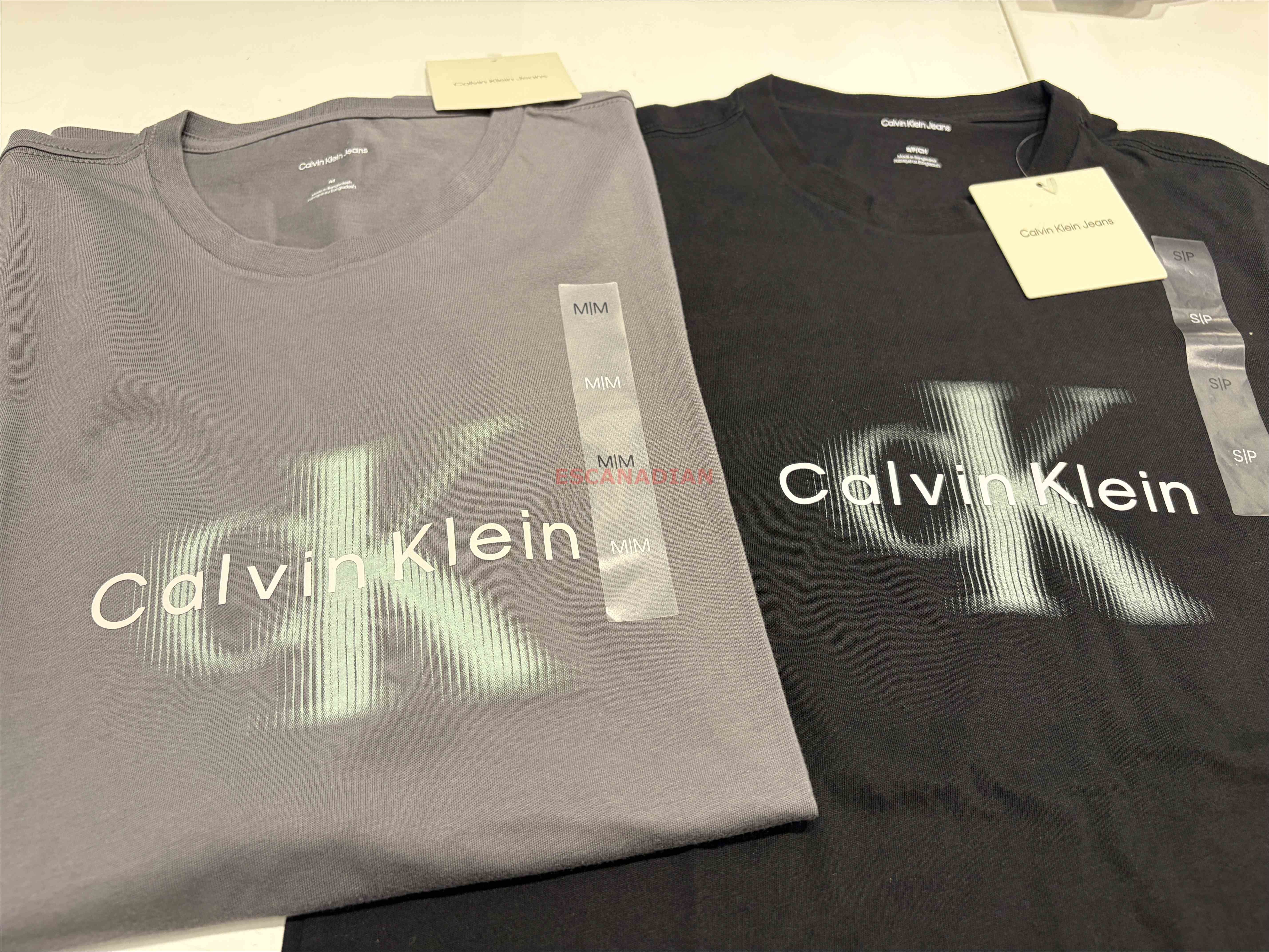 CK 男大人 造型LOGO 短TEE (2色)