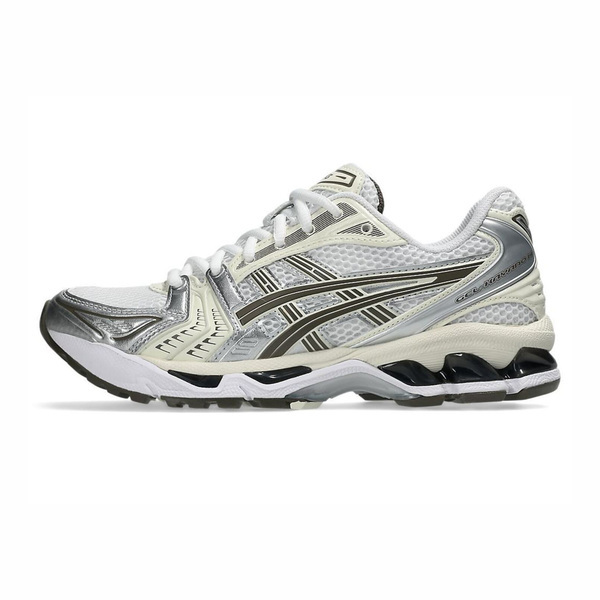Asics 亞瑟士 GEL-Kayano 14 1203A537-111 男女 運動休閒鞋 舒適 米白 銀黑