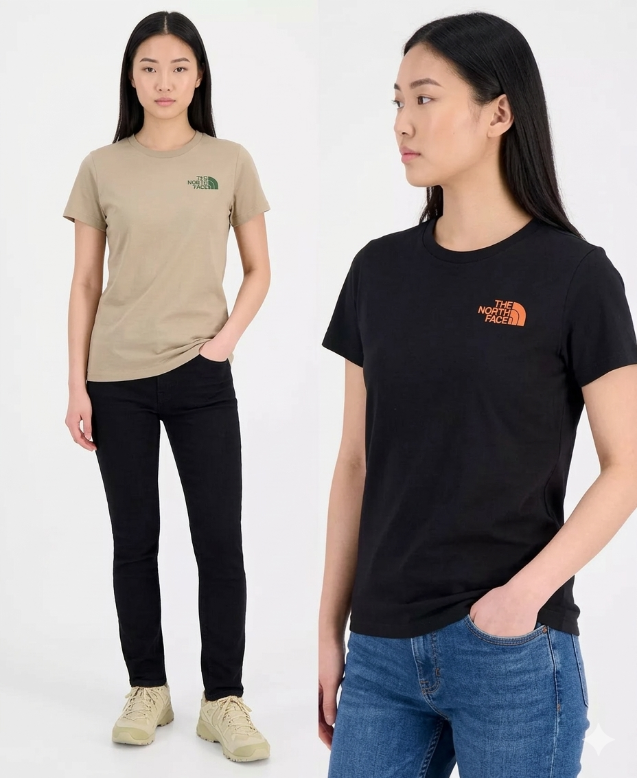 【預購】 The north face K0311800 前後印花Logo TEE