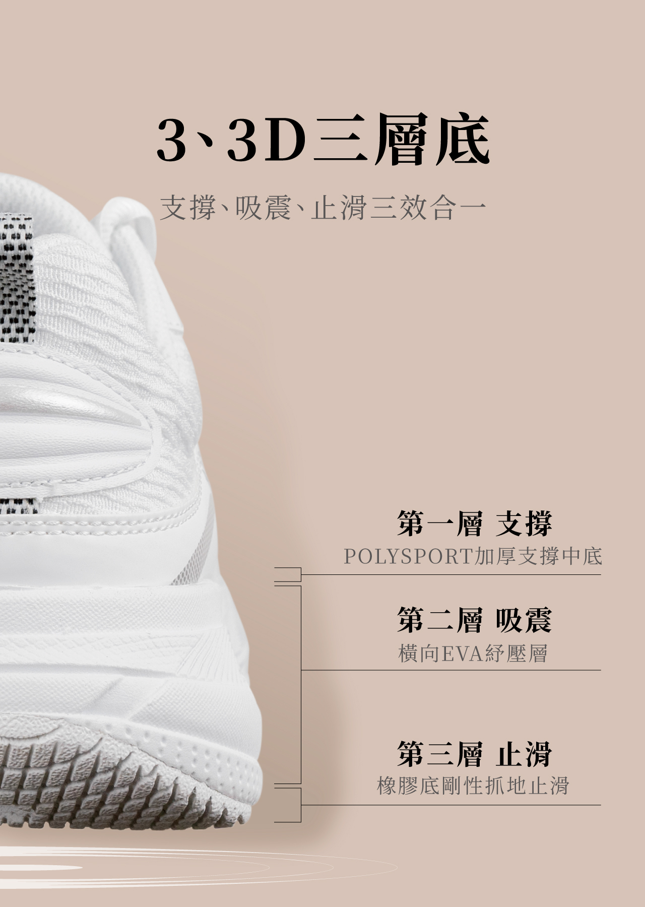 USTINI我挺你健康鞋動靜極地鞋排靜電鞋