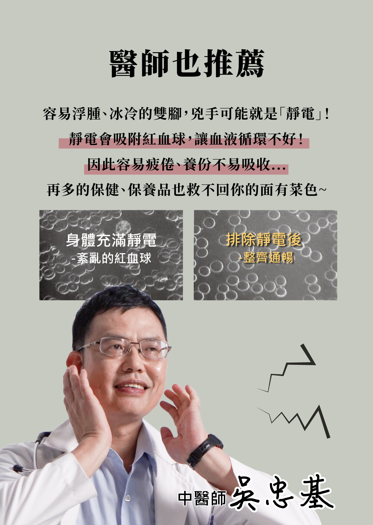 USTINI我挺你健康鞋動靜極地鞋排靜電鞋