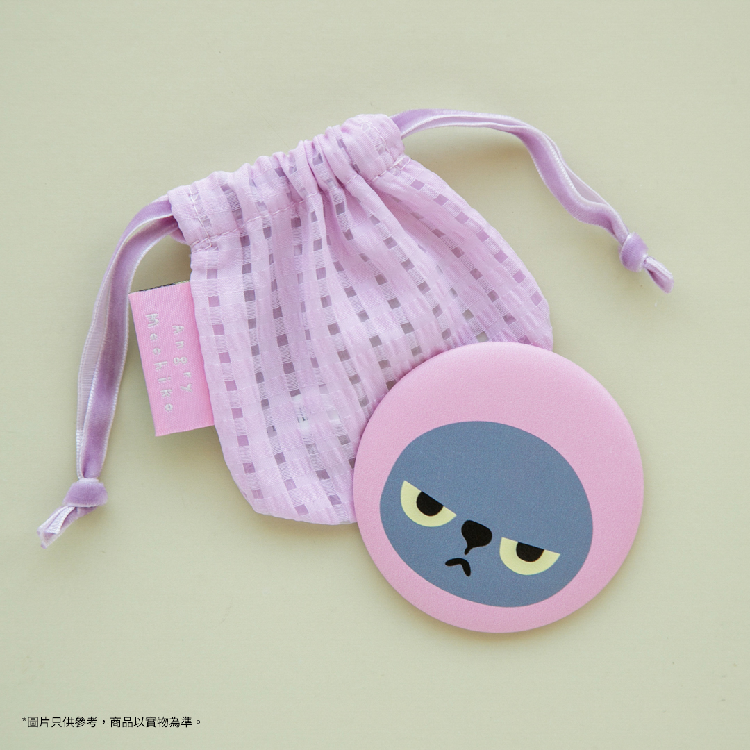 Angry Machiko迷你鏡連袋