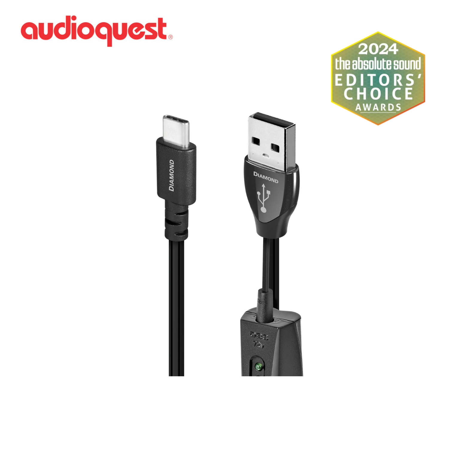AudioQuest 鑽石 Diamond USB 線 (USB-C > A)