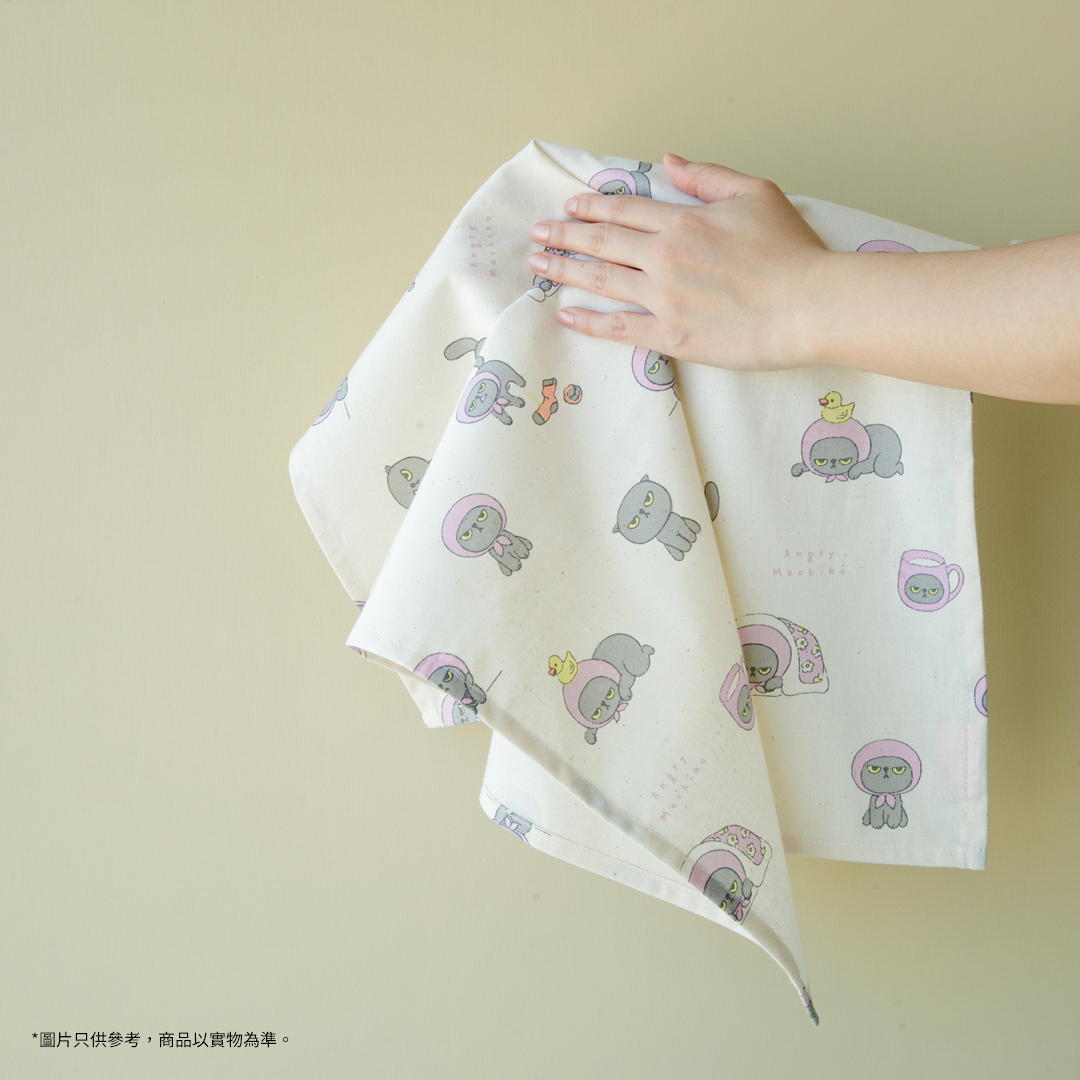 Angry Machiko毛巾 (50 cm)