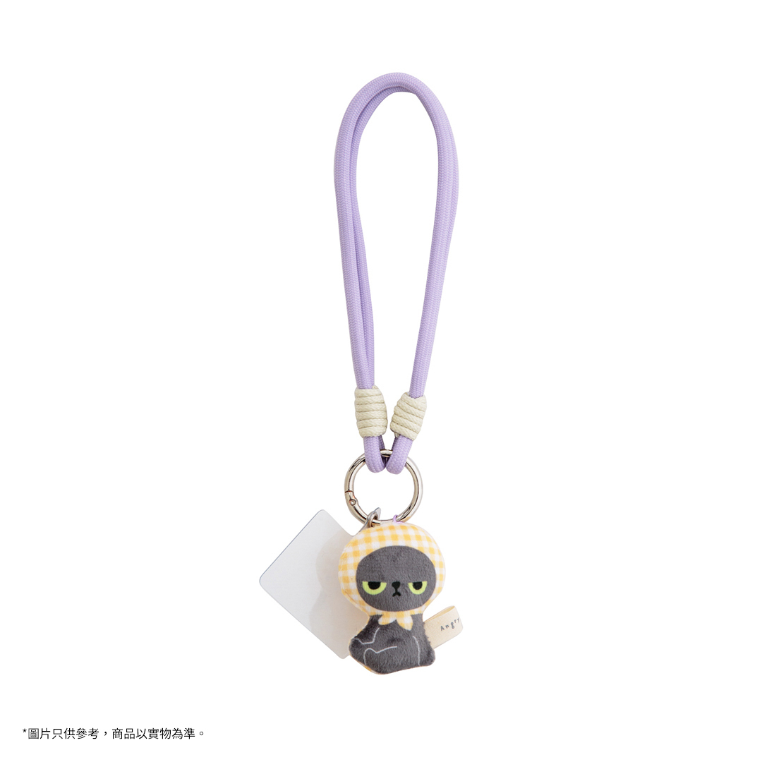 Angry Machiko電話繩 (紫色)