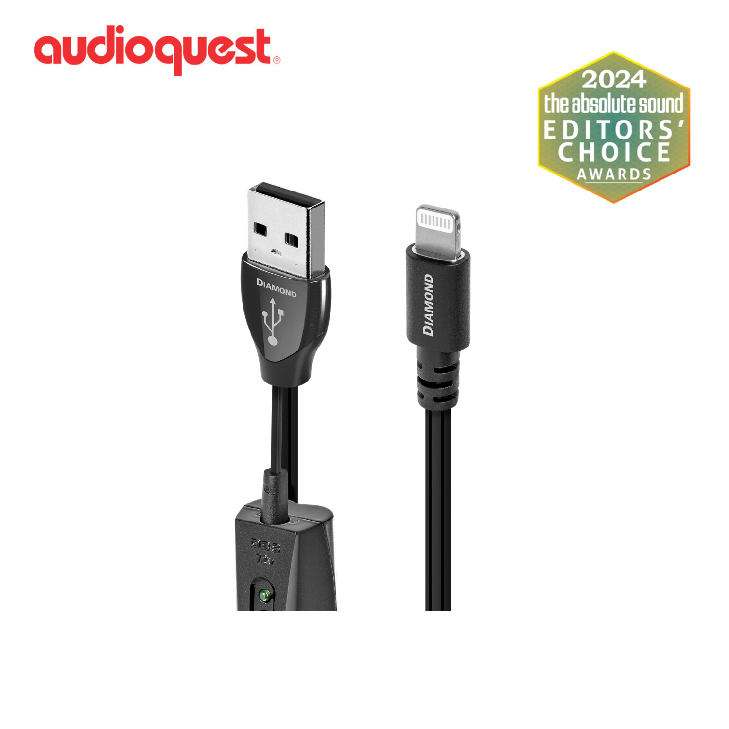 AudioQuest 鑽石 Diamond USB 線 (USB-A > Lightning)