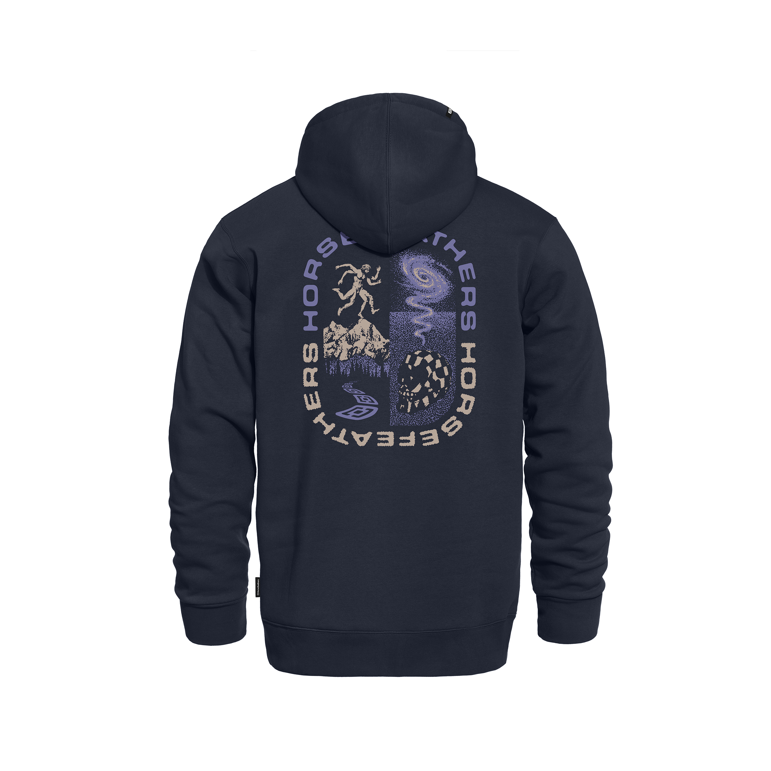 中性印花連帽衫_INSTINCT SWEATSHIRT