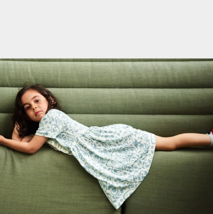 FUB 精緻印花壓褶洋裝 Printed Dress - otomi