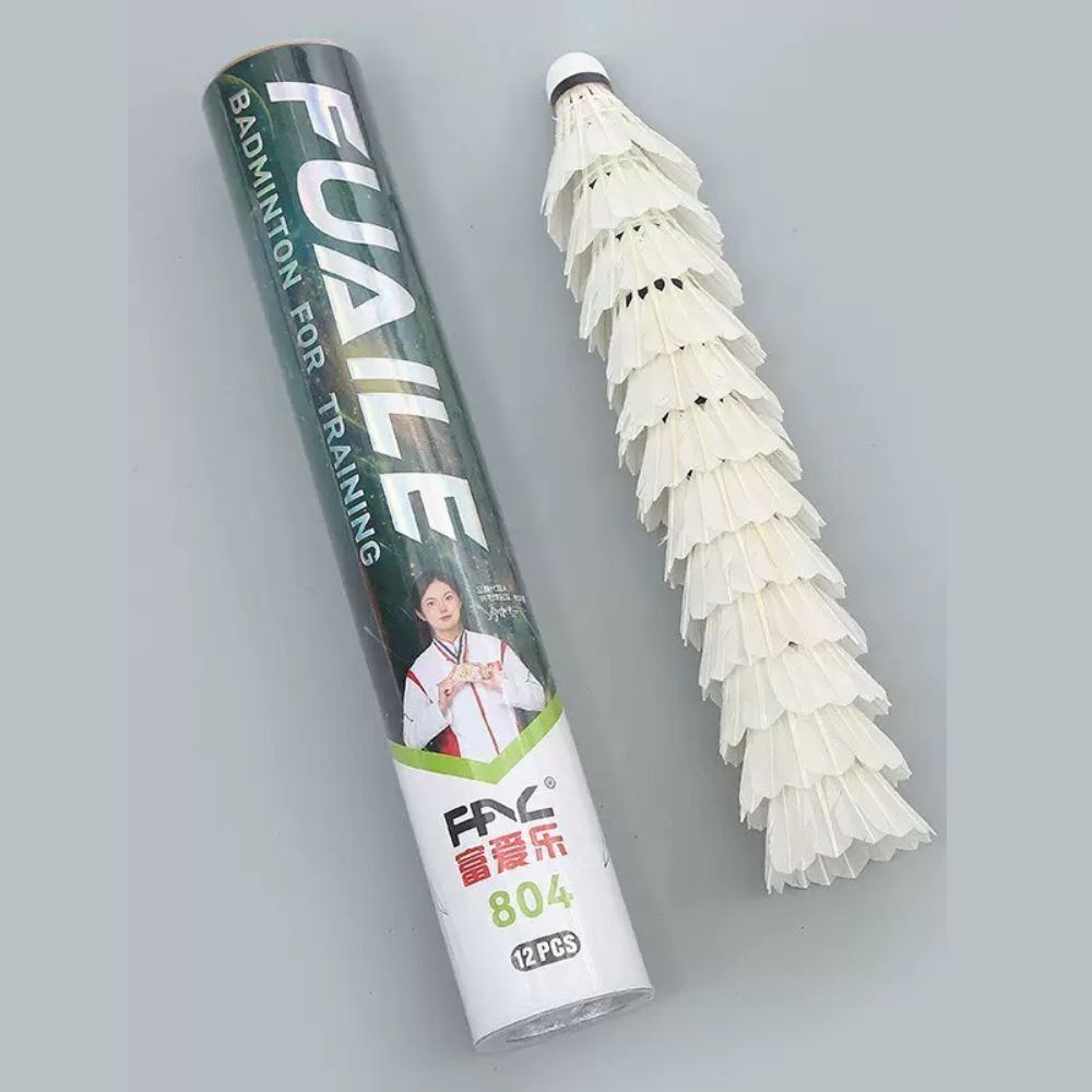 羽毛球804訓練球12入｜羽球 羽毛球 練習羽球 羽球練習球 羽球用品 羽毛球訓練球【輕鬆購五金百貨】