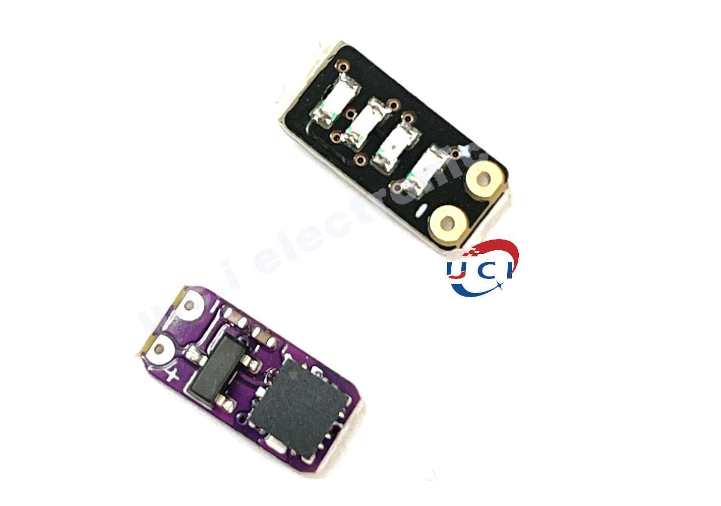 【UCI電子】(7-3) 3.7-4.2V計量模組三元鋰電池可調電量顯示led燈小型迷你電量指示