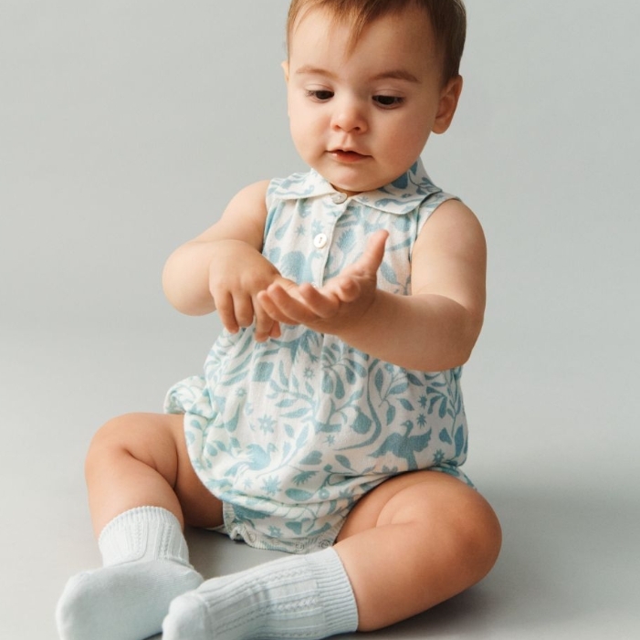 FUB 精緻印花包屁衣 Baby Romper Suit - otomi