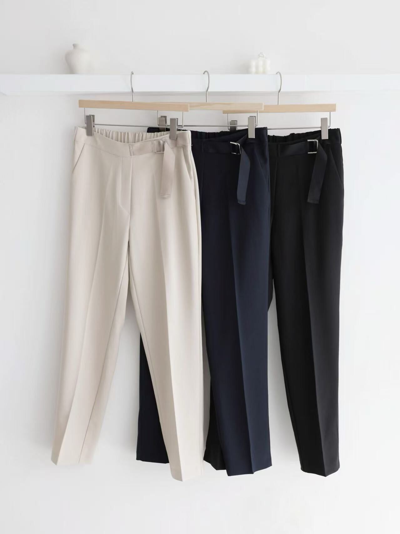 修腳顯瘦西褲(34108)