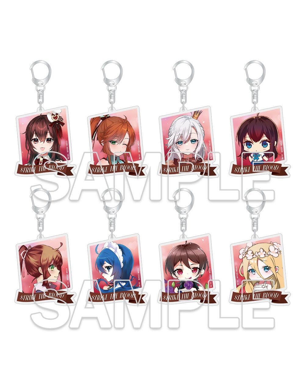 預購-『噬血狂襲』集換式壓克力鑰匙圈 Chocolate Ver. PACK盲盒販售 隨機出貨【日本進口精品】