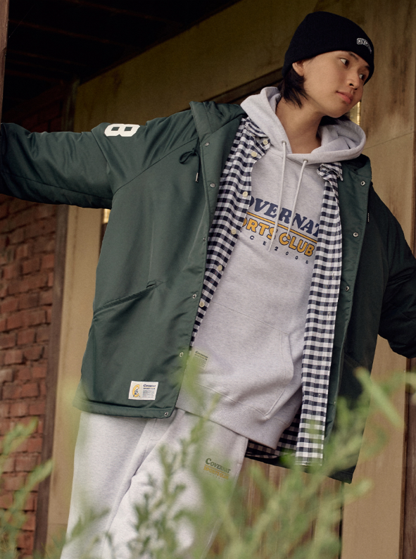 【預購】Covernat K031138 連帽風褸