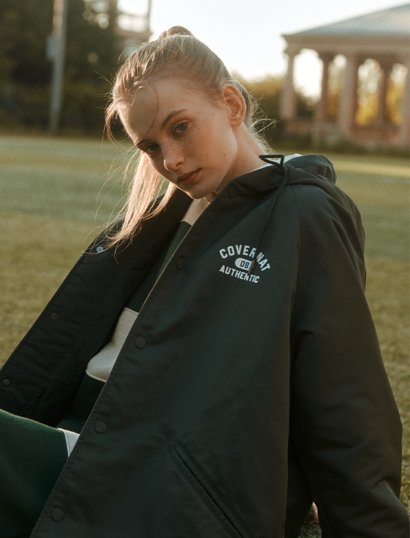 【預購】Covernat K031138 連帽風褸