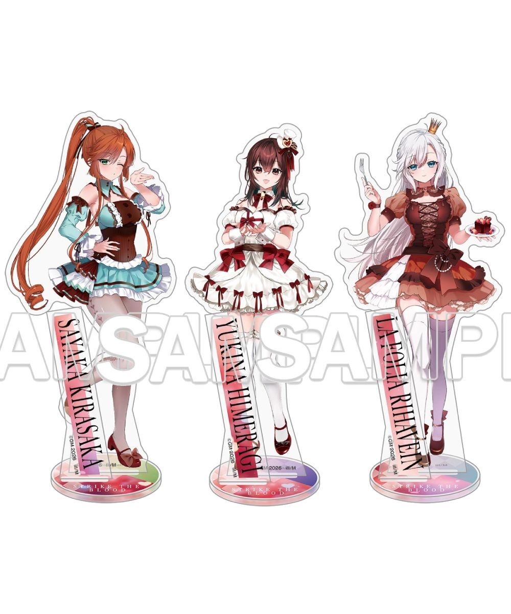 預購-『噬血狂襲』壓克力人形立牌 Chocolate Ver. 系列【日本進口精品】