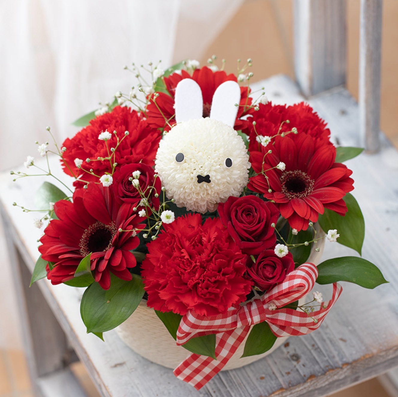 【多規格圖片】Miffy 造型花盆栽 (3 色可選 )