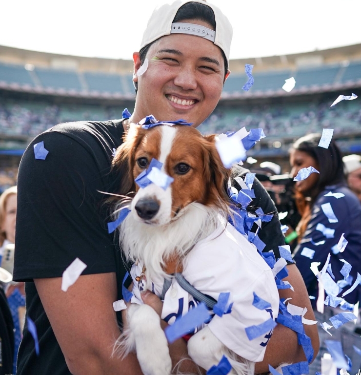 大谷翔平 愛犬 Decoy デコピン 狗狗 吊飾